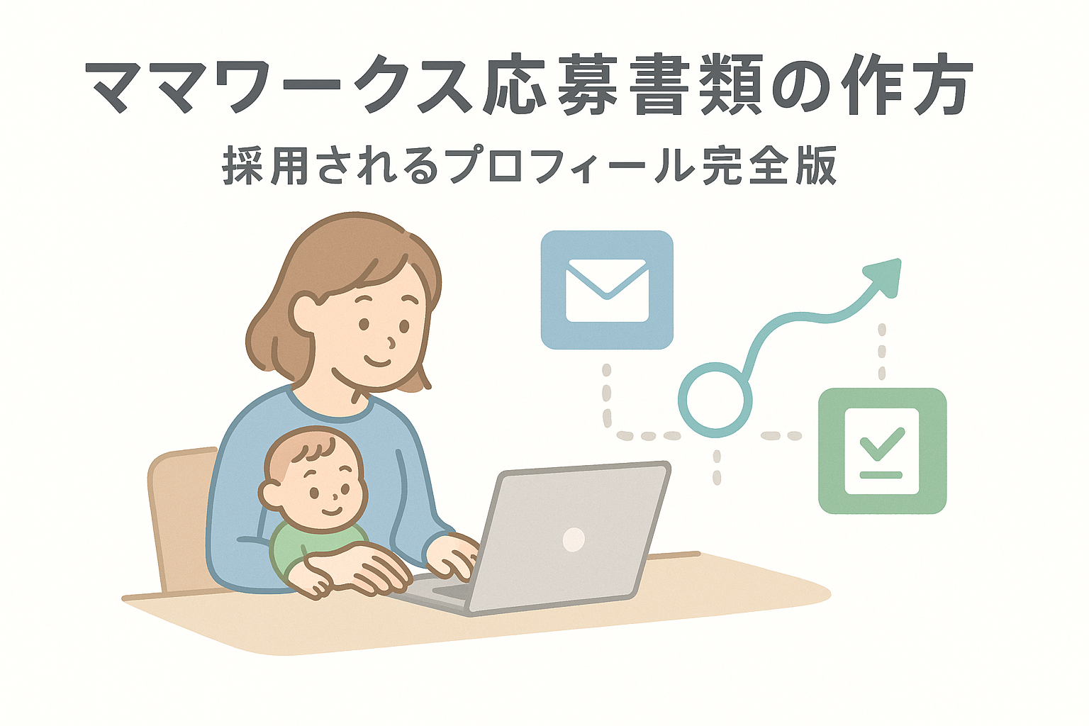 なぜママワークスで採用されないのか?採用率を劇的に上げる具体的改善方法