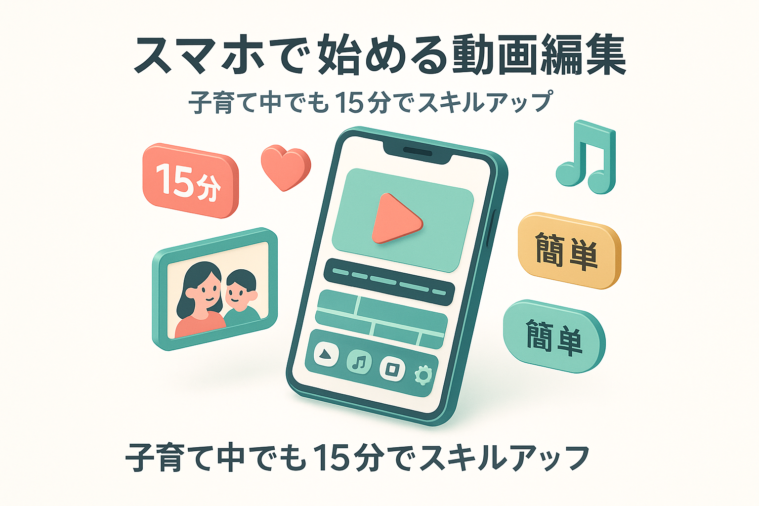 在宅ワークで動画編集を始める完全ガイド!スマホから始めて手に職をつけよう