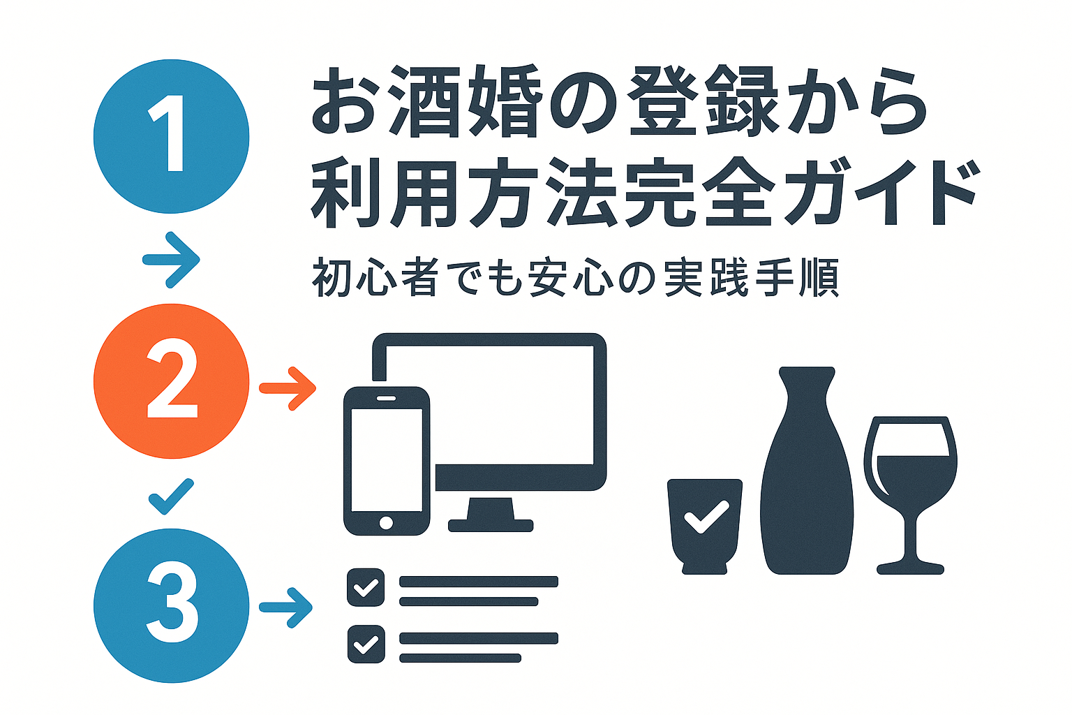 お酒婚の登録からお見合いまでの利用方法と体験レビュー